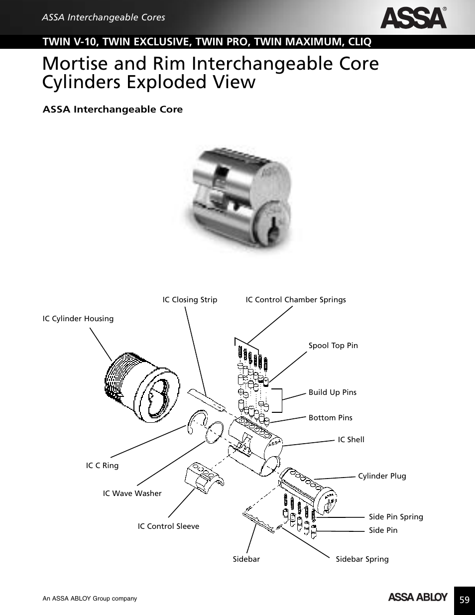 Assa high security lock User Manual | Page 60 / 146