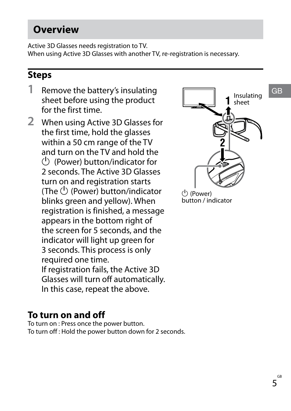 Overview, Steps | Sony TDG-BT400A User Manual | Page 5 / 60