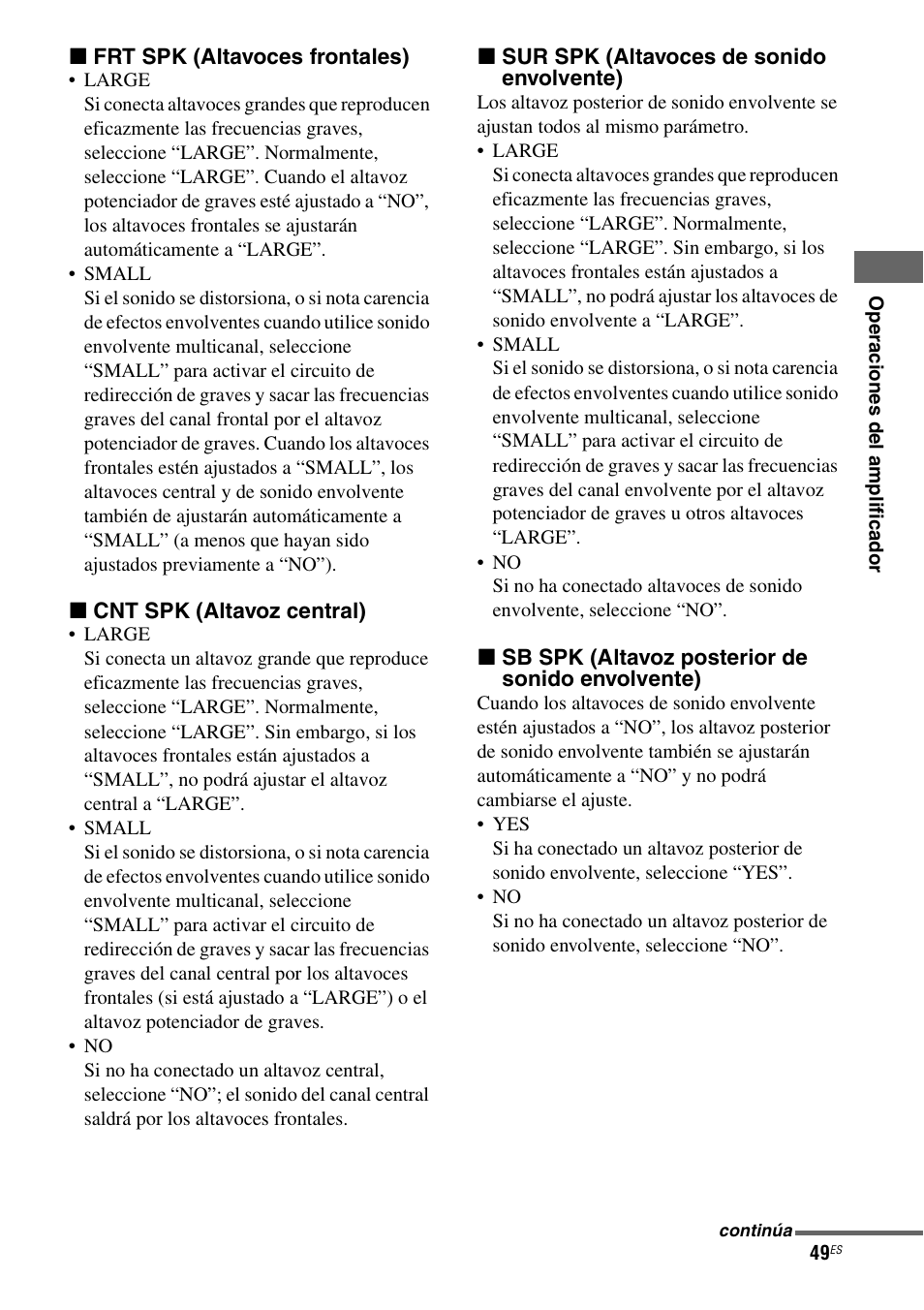 Sony STR-DG710 User Manual | Page 49 / 84