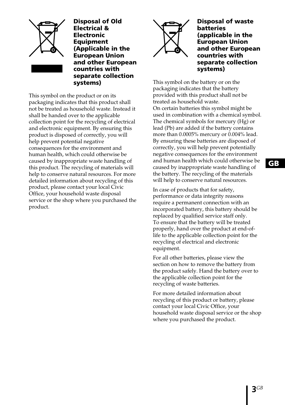 Sony MDR-IF140K User Manual | Page 3 / 44