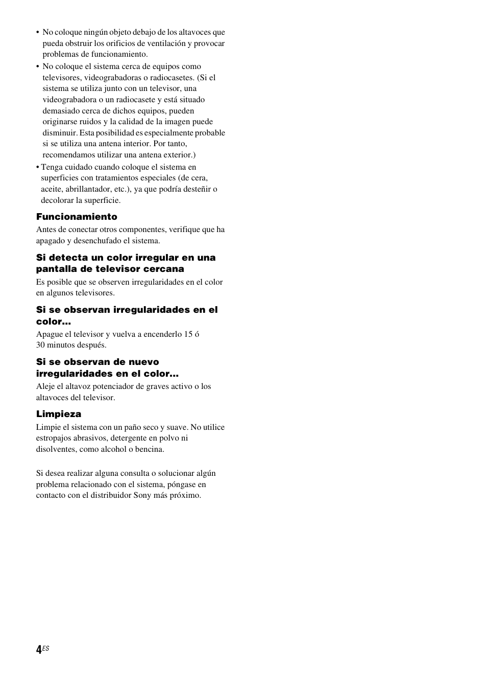 Sony HT-FS1 User Manual | Page 50 / 92