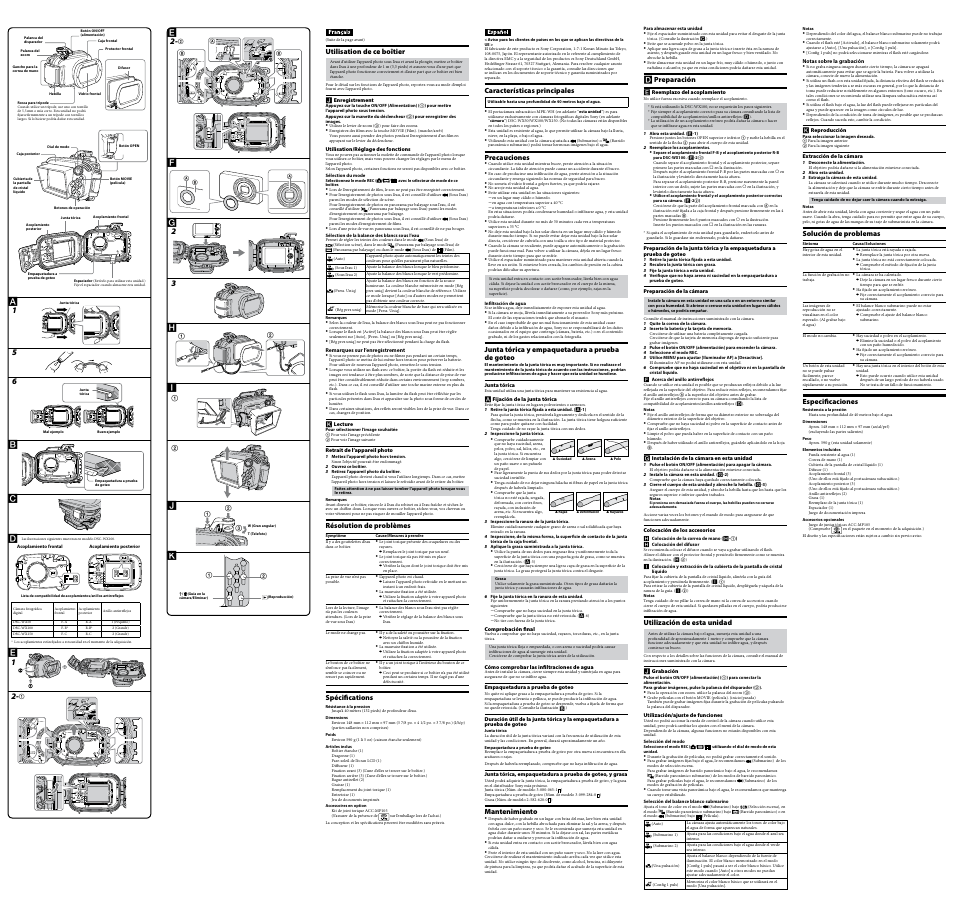 Sony MPK-WH User Manual | Page 2 / 2
