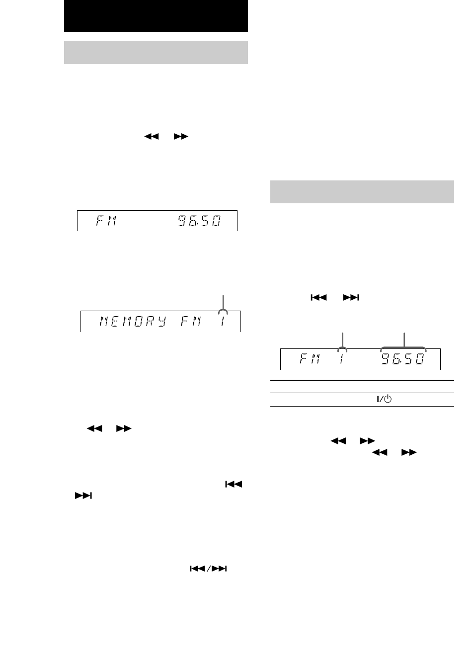 Tuner, Presetting radio stations, Listening to the radio | Sony MHC-DP1000D User Manual | Page 40 / 200