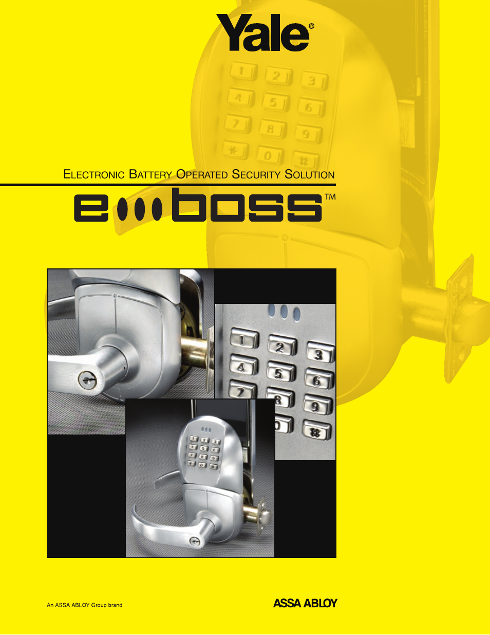 Assa E5496LN User Manual | 12 pages