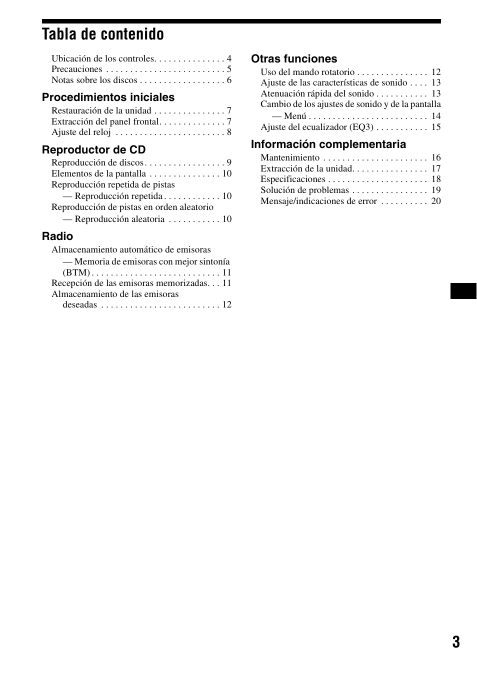 Sony CDX-R3000 User Manual | Page 23 / 60