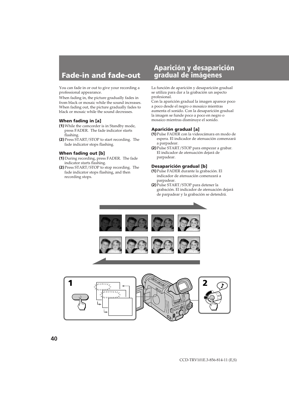 Sony CCD-TRV101E User Manual | Page 40 / 120