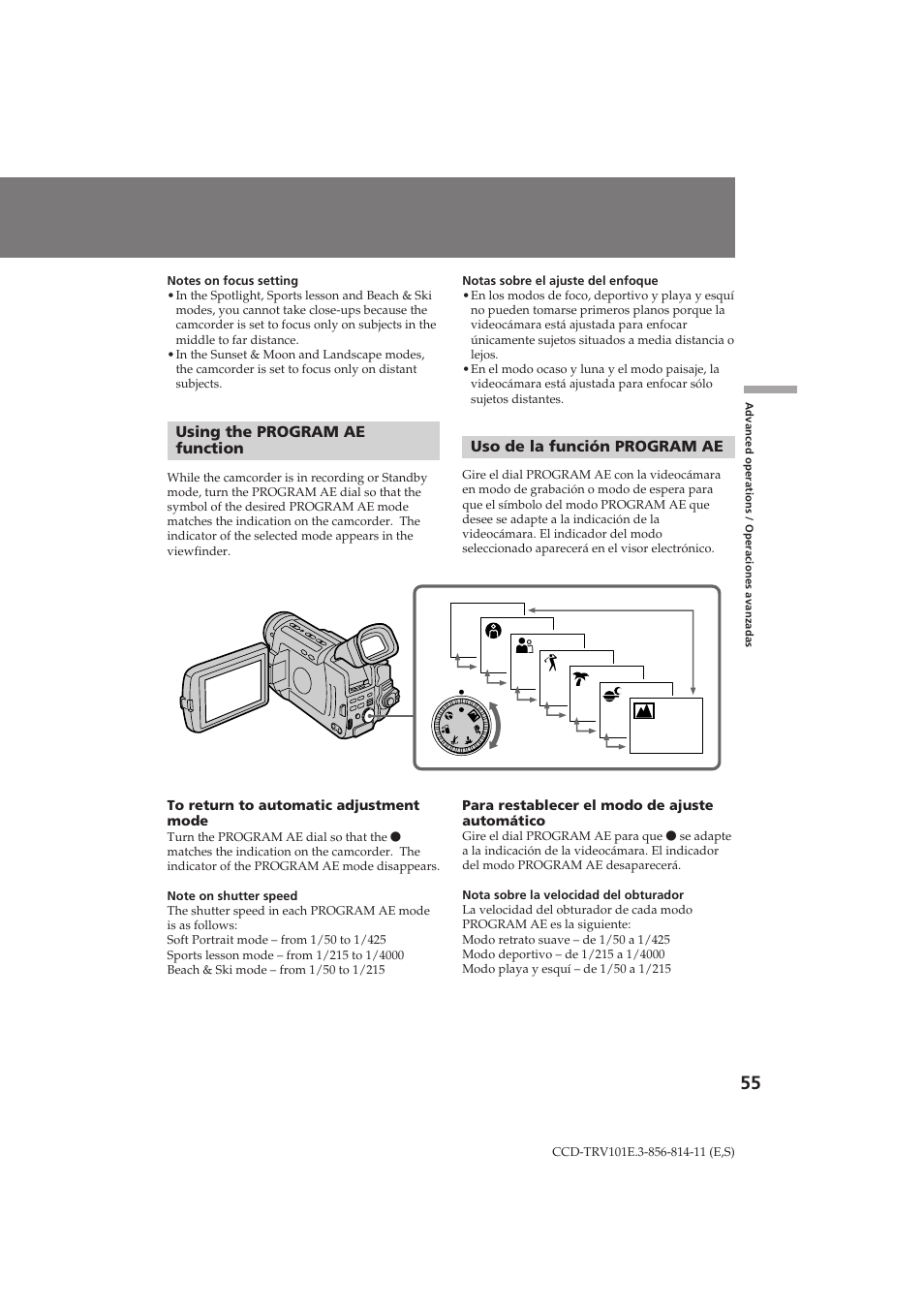 Sony CCD-TRV101E User Manual | Page 55 / 120