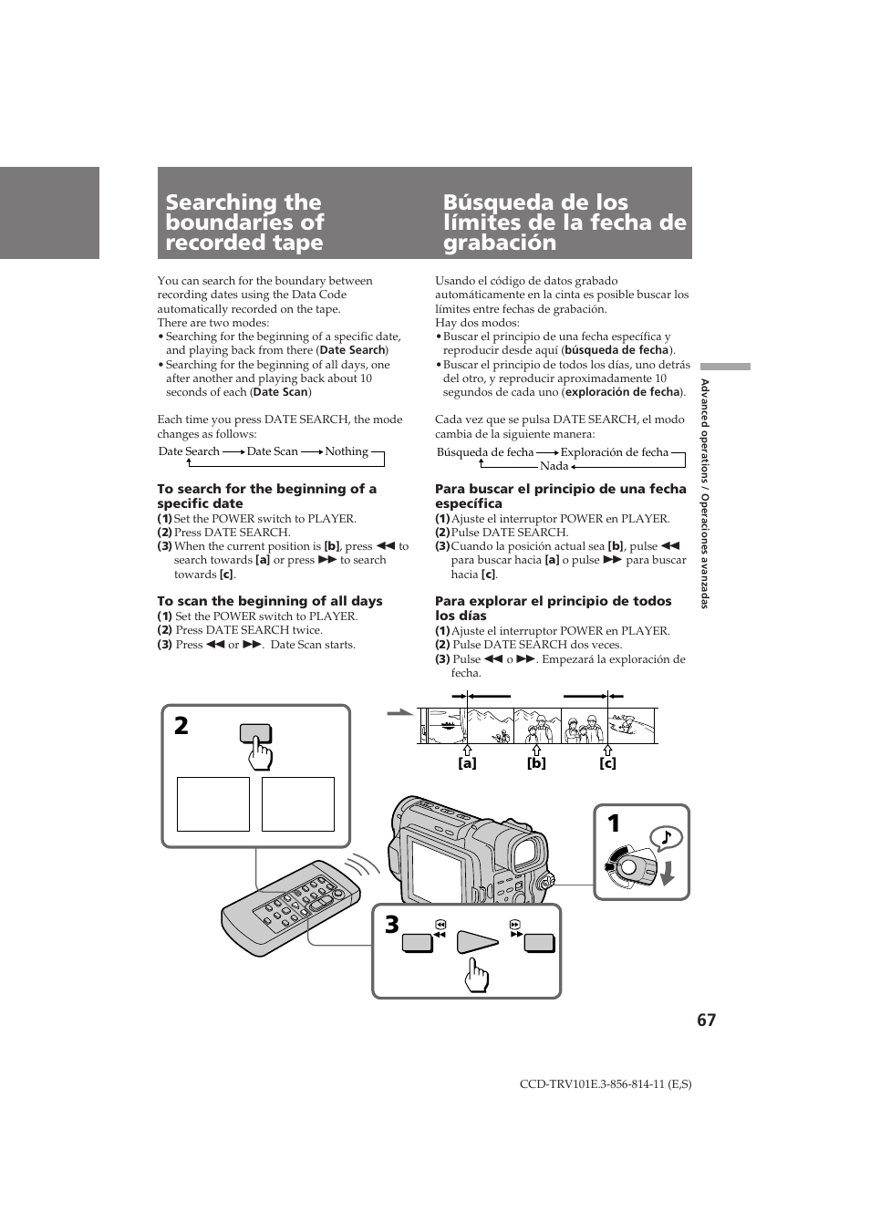 Sony CCD-TRV101E User Manual | Page 67 / 120