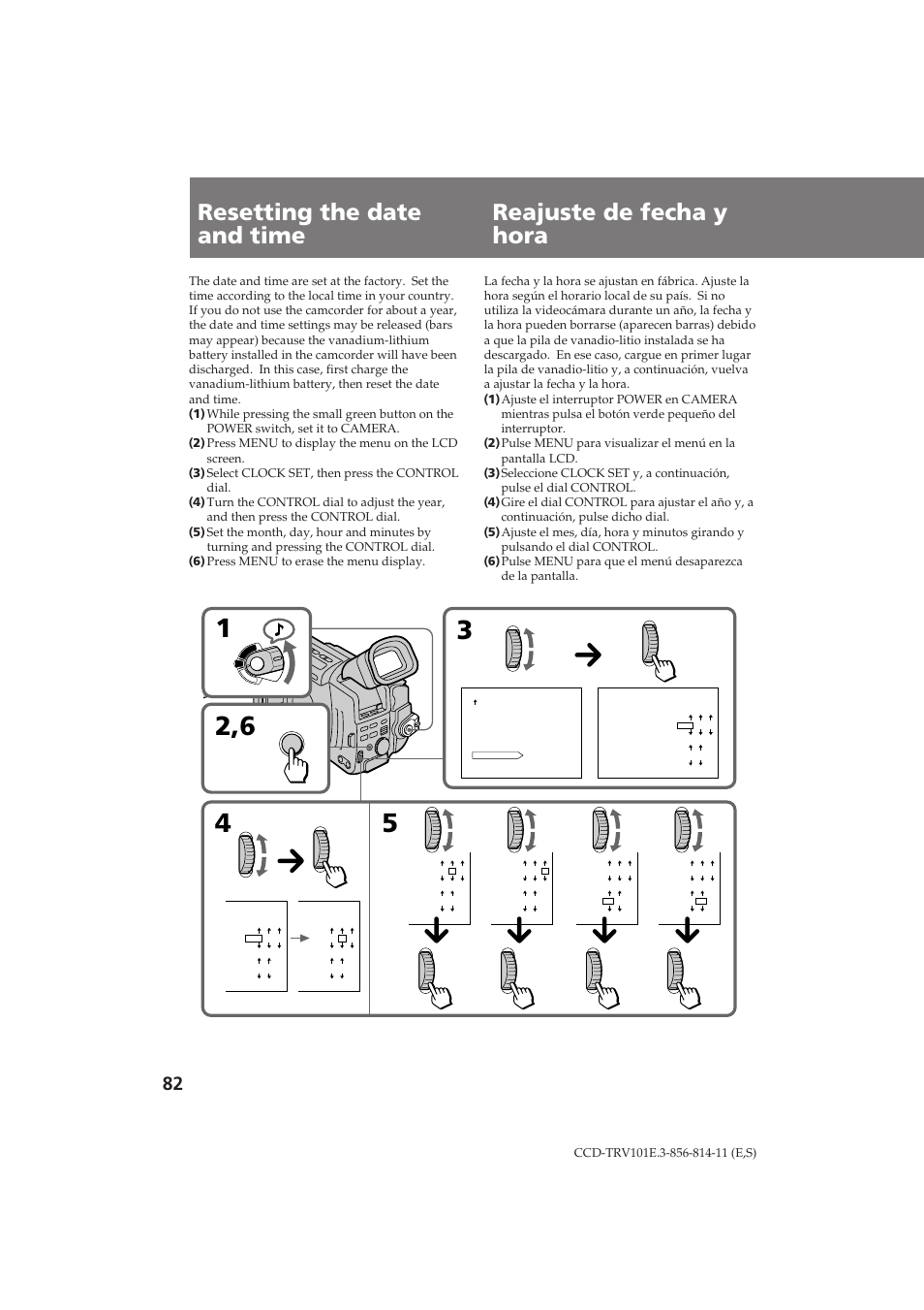 Sony CCD-TRV101E User Manual | Page 82 / 120