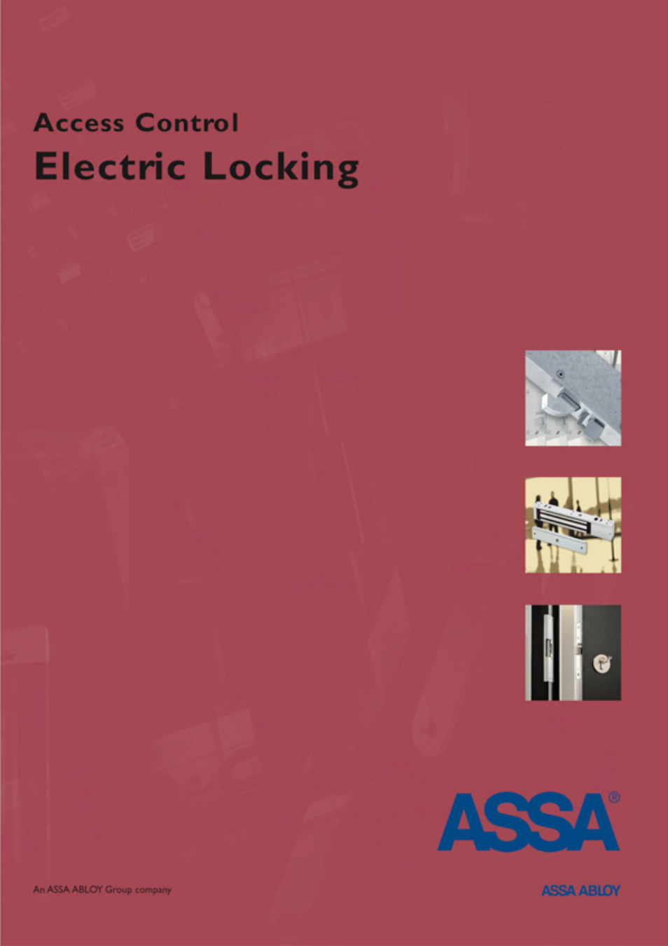 Assa Access Control Electric Locking User Manual | 16 pages