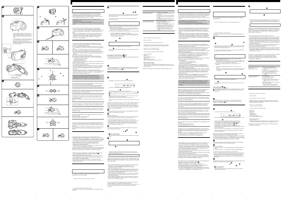 Dg c 3 | Sony MPK-PHA User Manual | Page 2 / 2