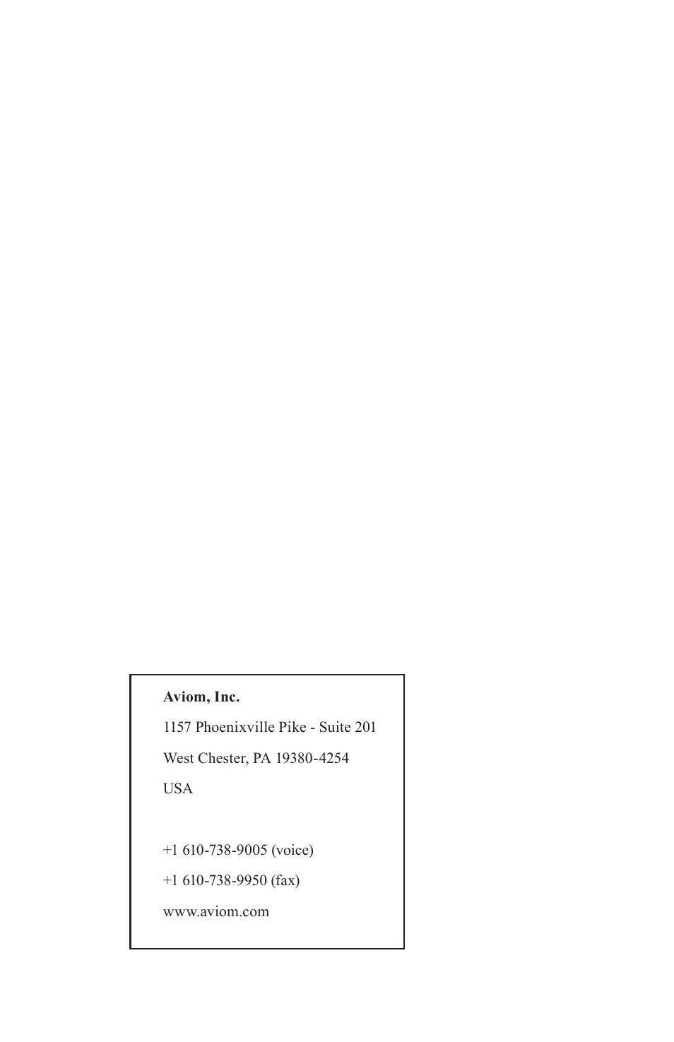 Aviom A-16CS User Manual | Page 2 / 92