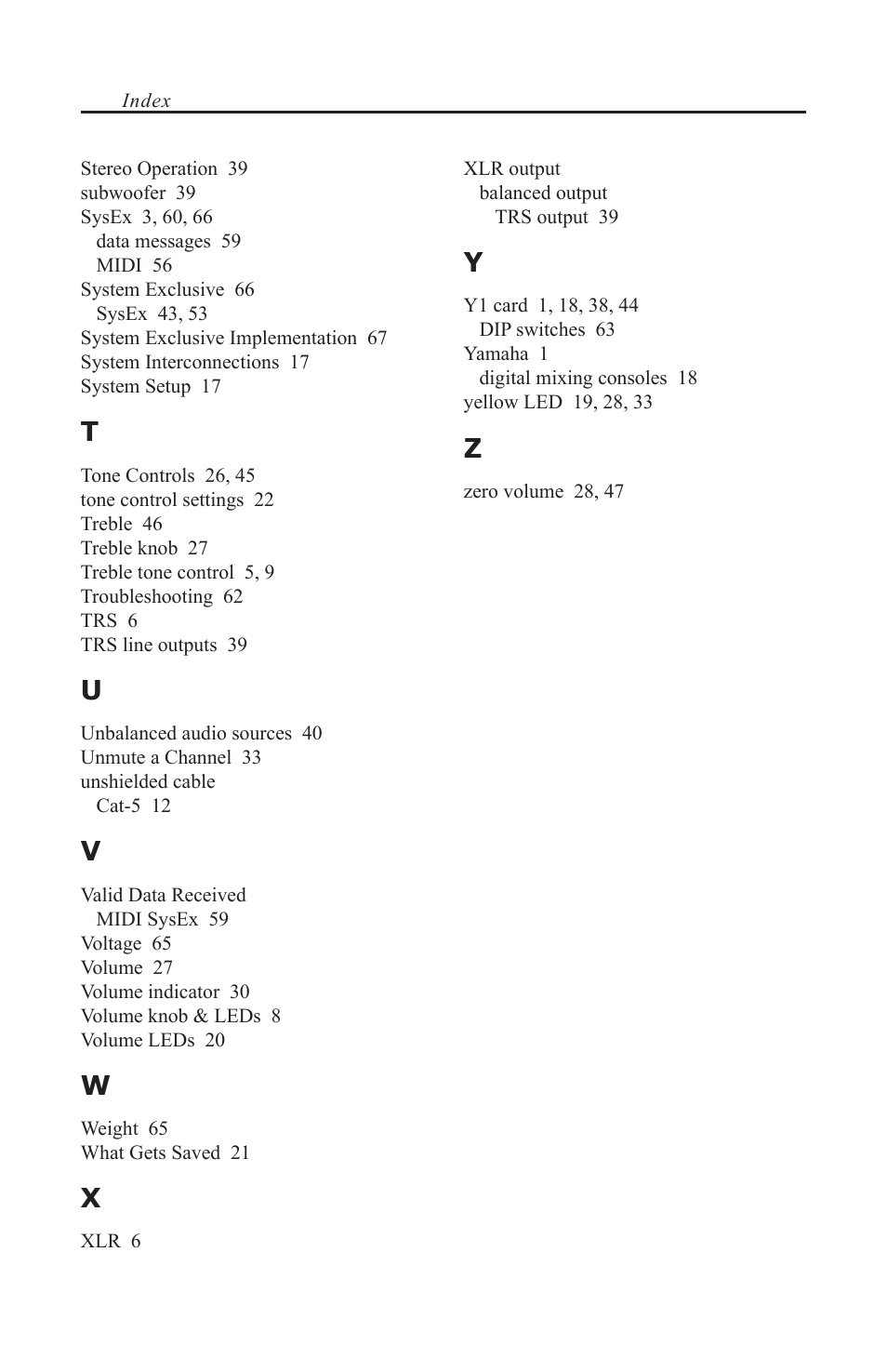 Aviom A-16CS User Manual | Page 90 / 92