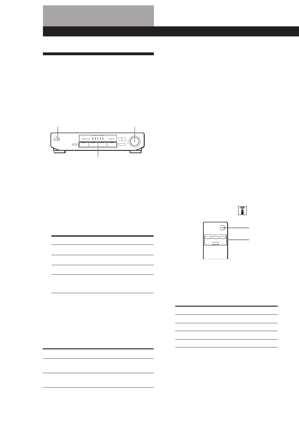 Selección de un componente, Operaciones del amplificador, Contemplación de programas de vídeo | Utilización del telemando 1 | Sony TA-VE100 User Manual | Page 29 / 51