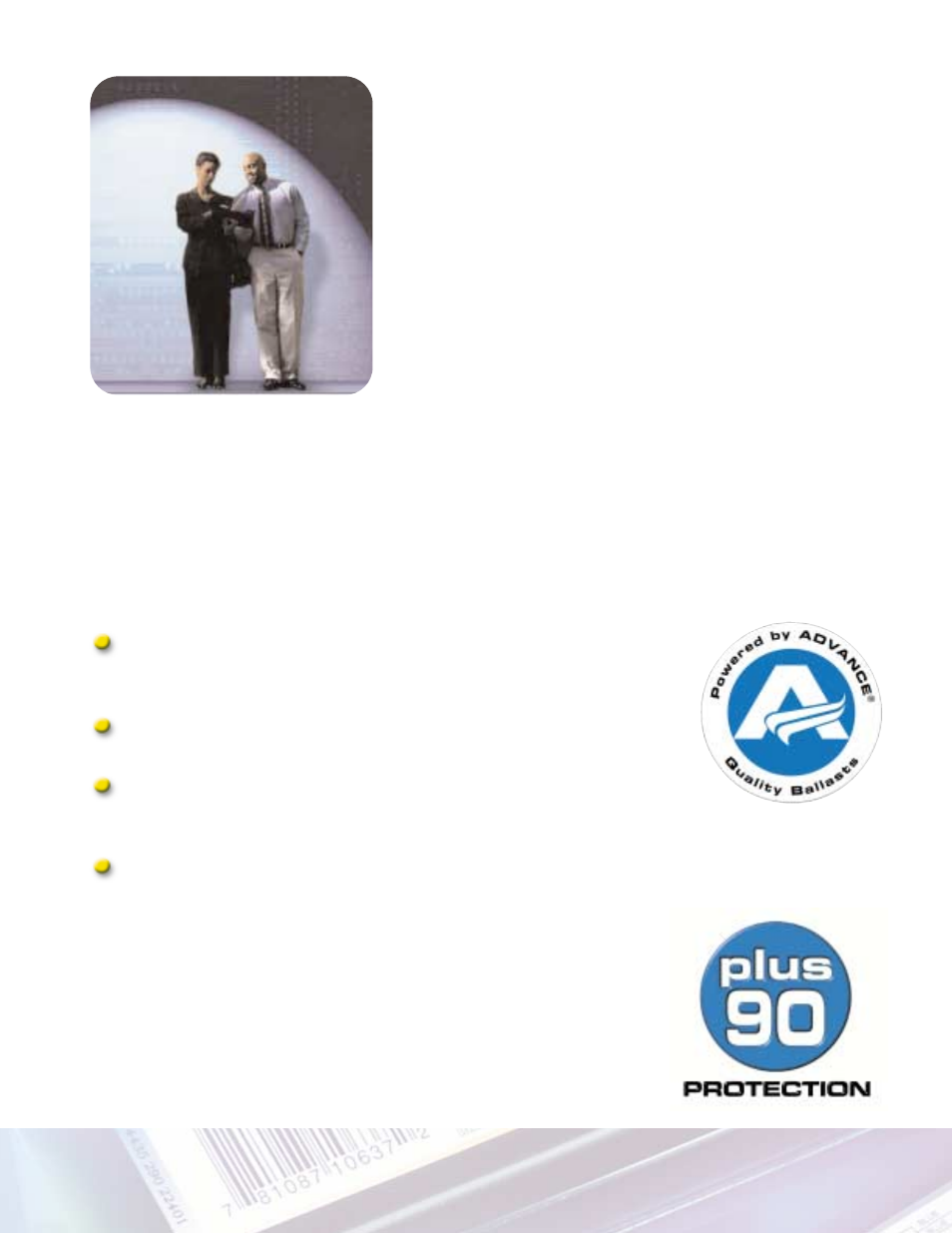 The advance advantage, Advance, Demand advance | Advance Protection PLUS 90 User Manual | Page 3 / 6