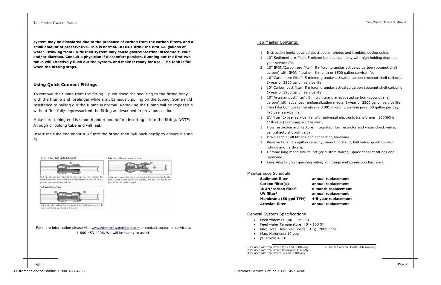ADTX Water Dispenser User Manual | Page 3 / 8