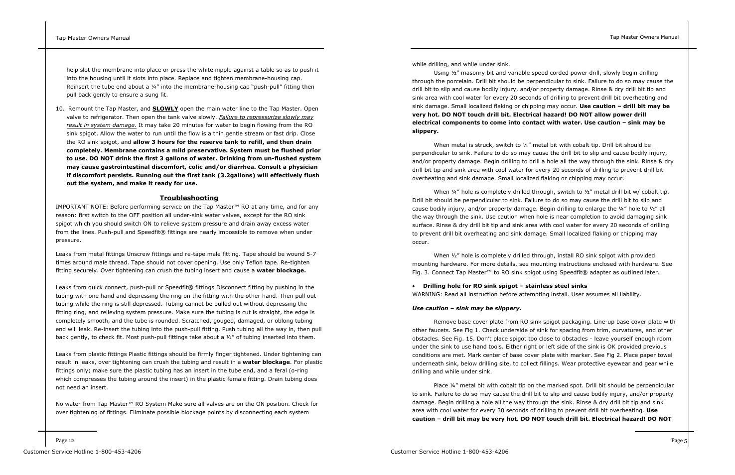 ADTX Water Dispenser User Manual | Page 5 / 8