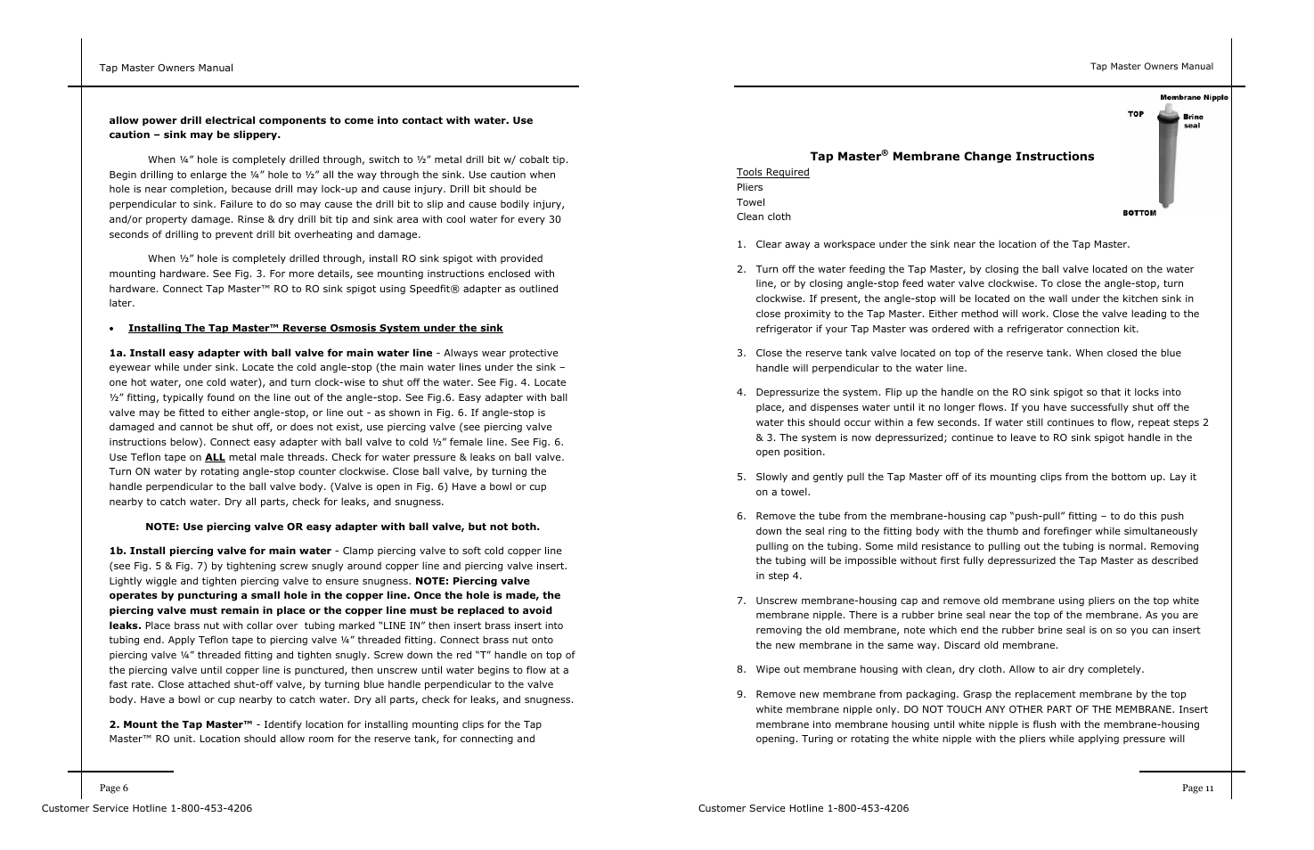 ADTX Water Dispenser User Manual | Page 6 / 8
