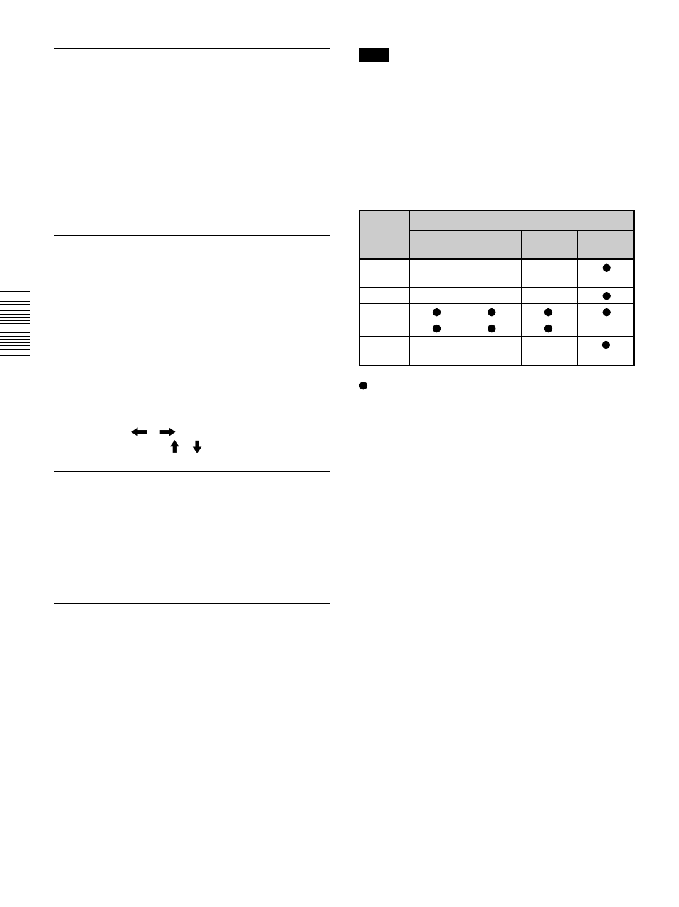 Tamano h, Desplaz, Aspecto | Conv explo (convertidor de exploración) | Sony VPL-PS10 User Manual | Page 114 / 128