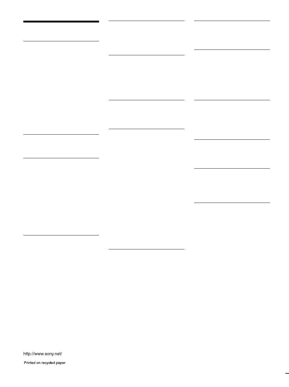 Índice alfabético, F, g, h, I, j, k, l | P, q, U, v, w, x, y, z | Sony VPL-PS10 User Manual | Page 128 / 128