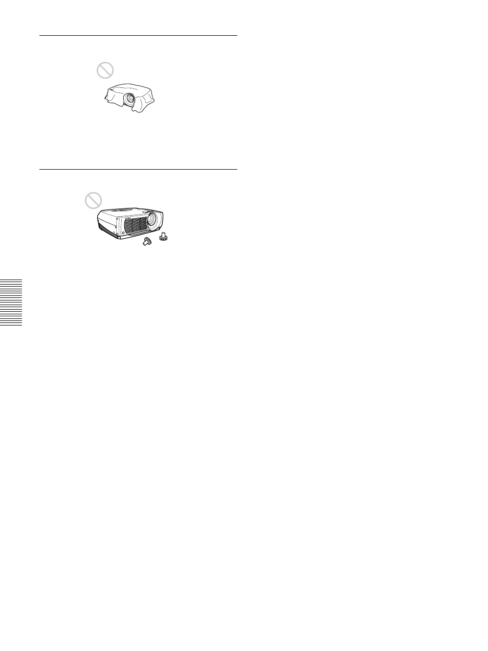 Sony VPL-PS10 User Manual | Page 36 / 128
