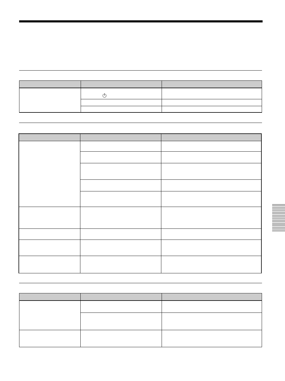 Troubleshooting, Image, Power | Sound | Sony VPL-PS10 User Manual | Page 39 / 128