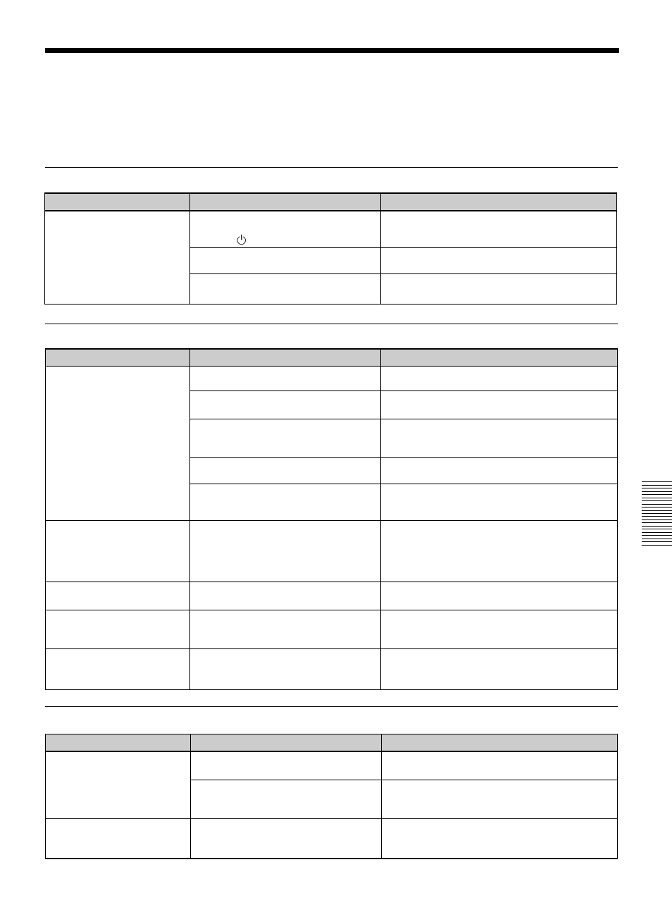 Dépannage, Alimentation image | Sony VPL-PS10 User Manual | Page 81 / 128