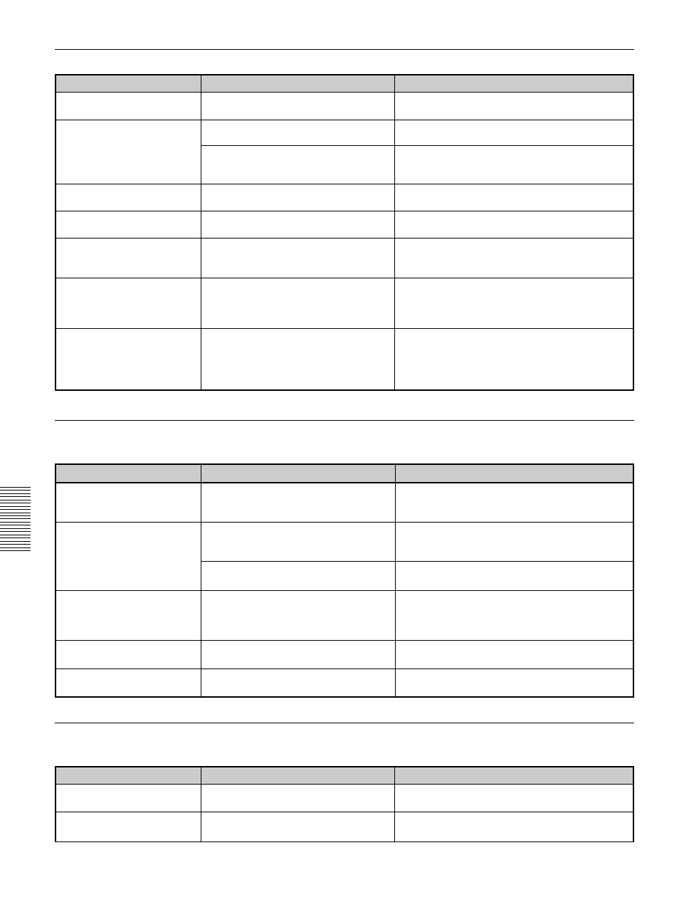 Divers, Messages d’avertissement, Messages de mise en garde | Sony VPL-PS10 User Manual | Page 82 / 128