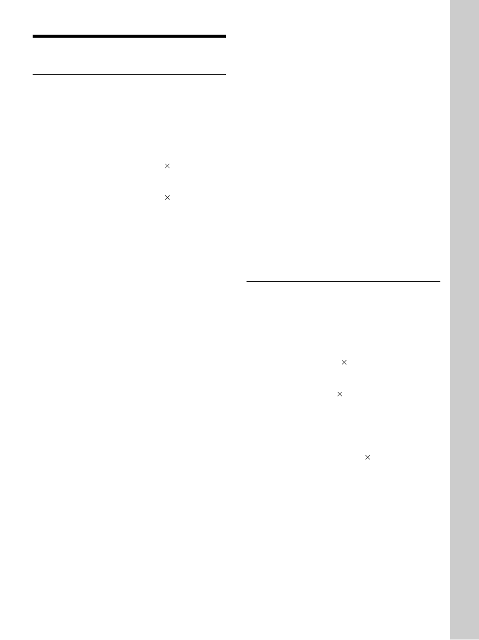Divers, Spécifications, Diver s | Caractéristiques optiques, Caractéristiques électriques | Sony VPL-PS10 User Manual | Page 83 / 128