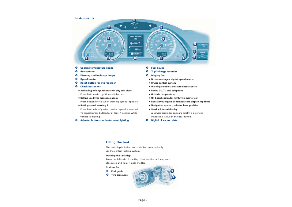 Audi RS 6 Avant User Manual | Page 8 / 8