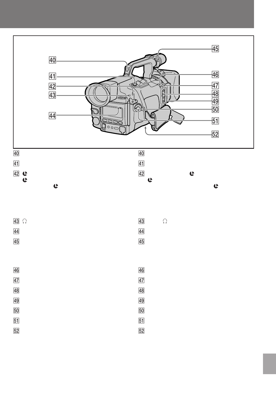 Sony DCR-VX1000E User Manual | Page 103 / 116