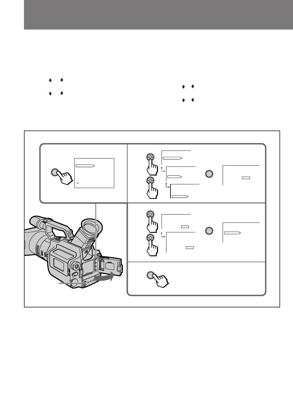 Sony DCR-VX1000E User Manual | Page 26 / 116