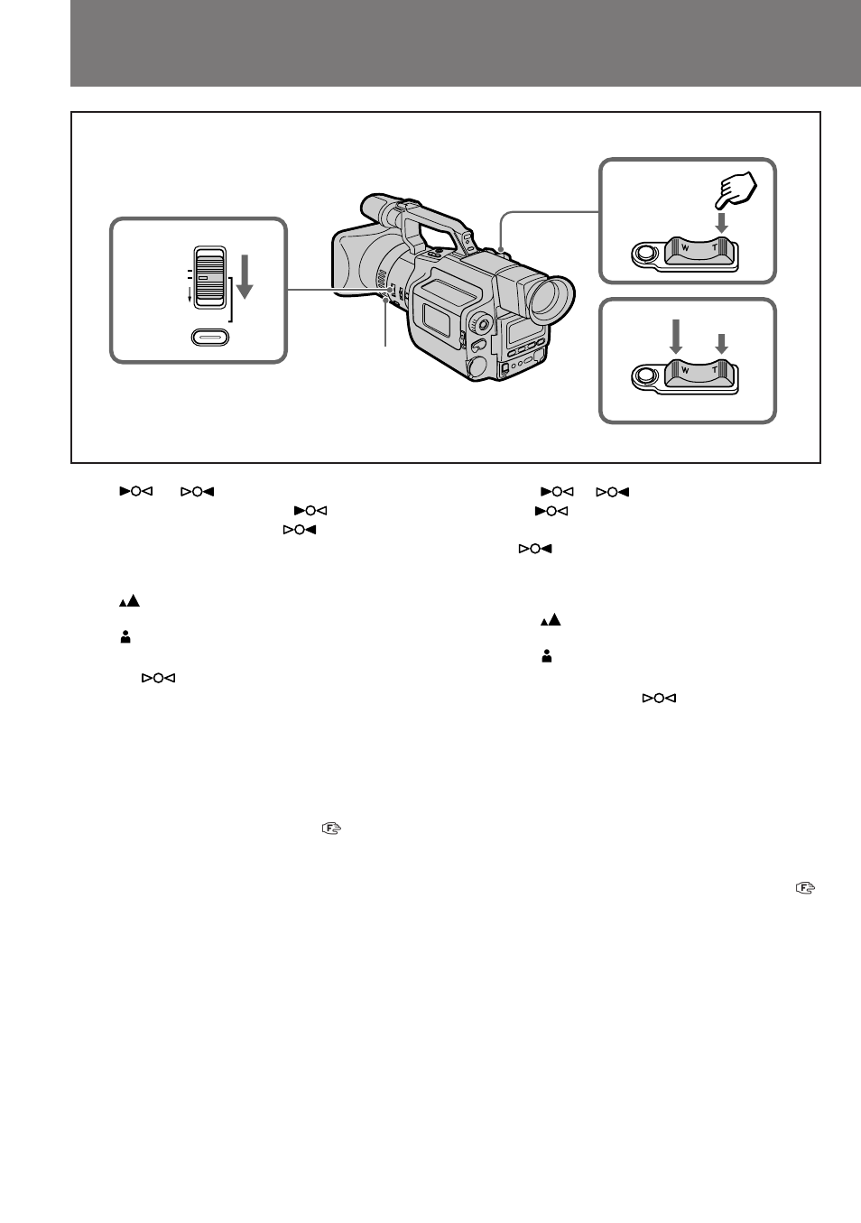 Focusing manually enfoque manual | Sony DCR-VX1000E User Manual | Page 48 / 116