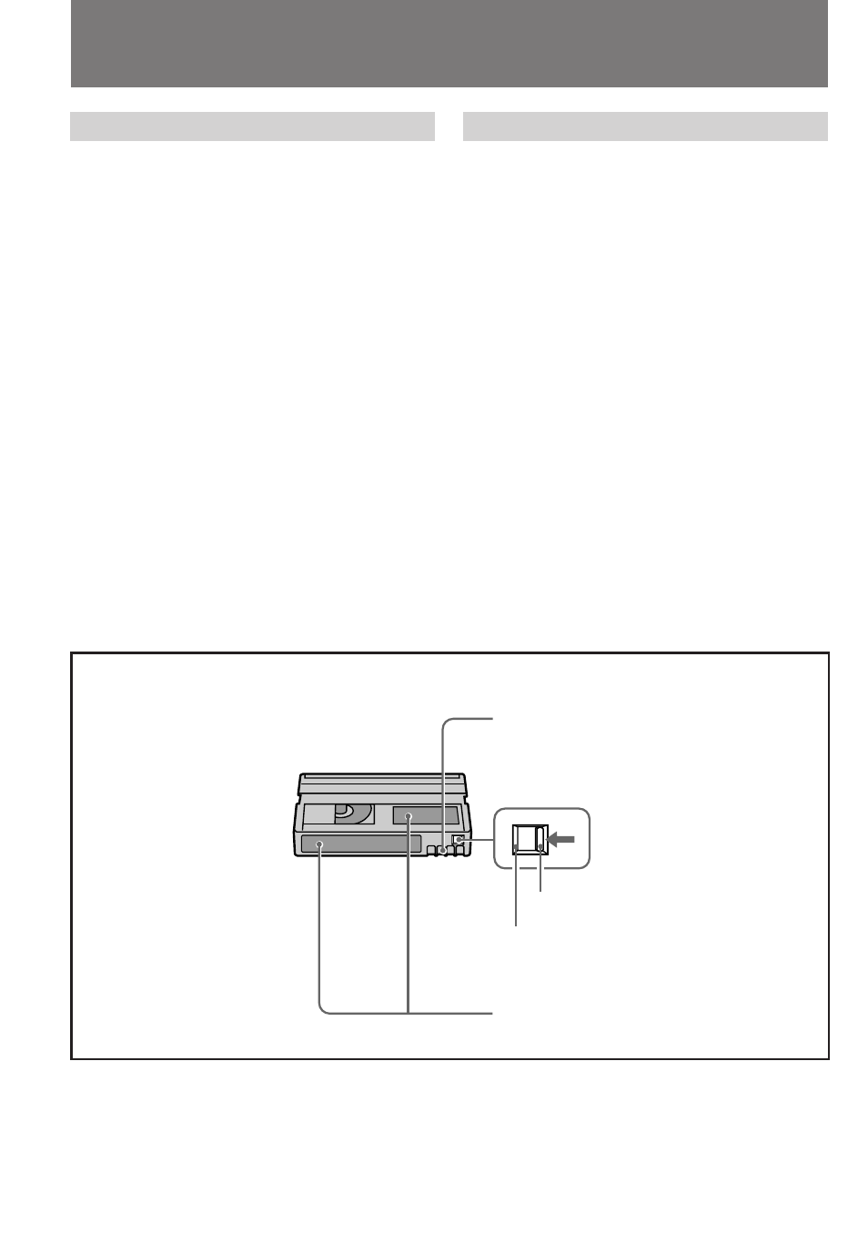 Video cassettes videocassettes | Sony DCR-VX1000E User Manual | Page 82 / 116