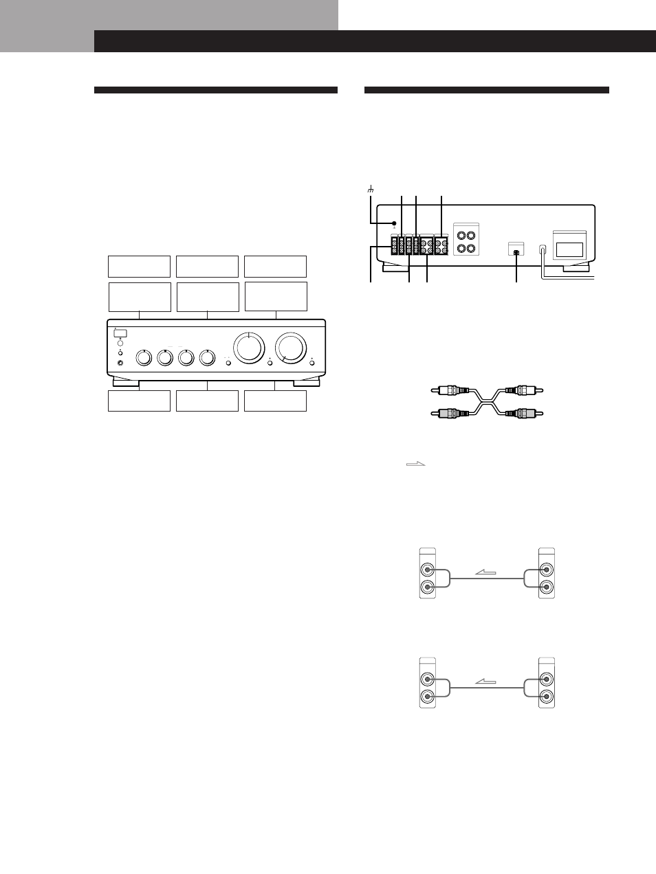 Descripción general de las conexiones, Conexión de componentes de audio, Preparativos 4 | Antes de comenzar, Preparativos, Descripción general, Conexiones, Qué cables se necesitan, La flecha ç indica el flujo de la señal. nota, Reproductor de discos compactos | Sony TA-FE520R User Manual | Page 24 / 44