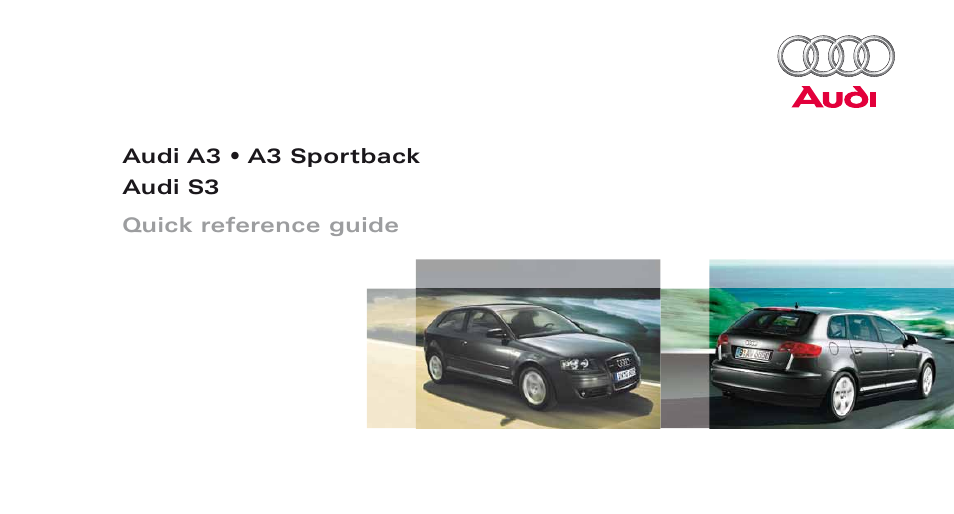 Audi A3 User Manual | 16 pages