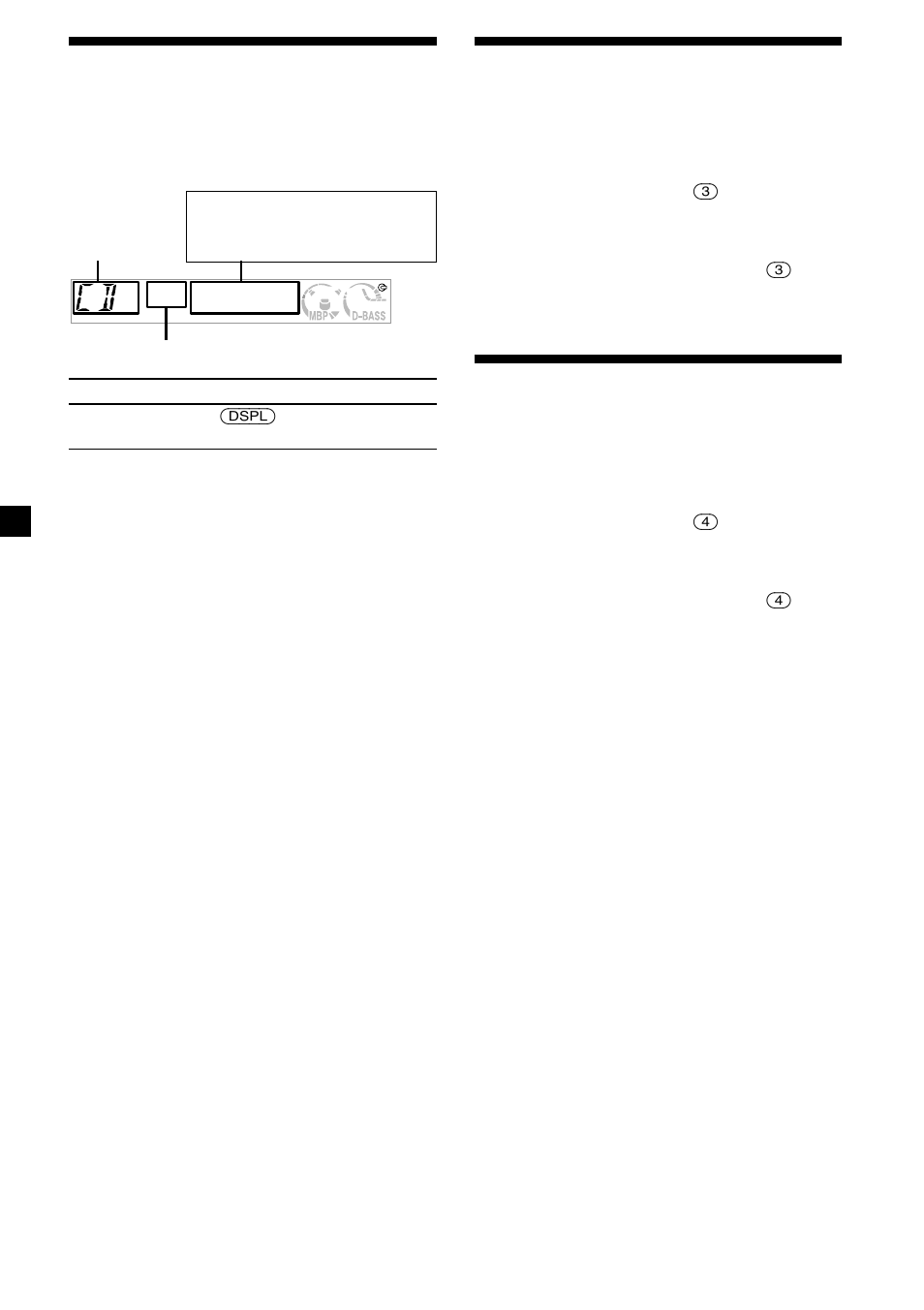 Display items, Playing tracks repeatedly — repeat play, Playing tracks in random order — shuffle play | 10 display items, Playing tracks repeatedly, Playing tracks in random order | Sony CDX-L470X User Manual | Page 10 / 56