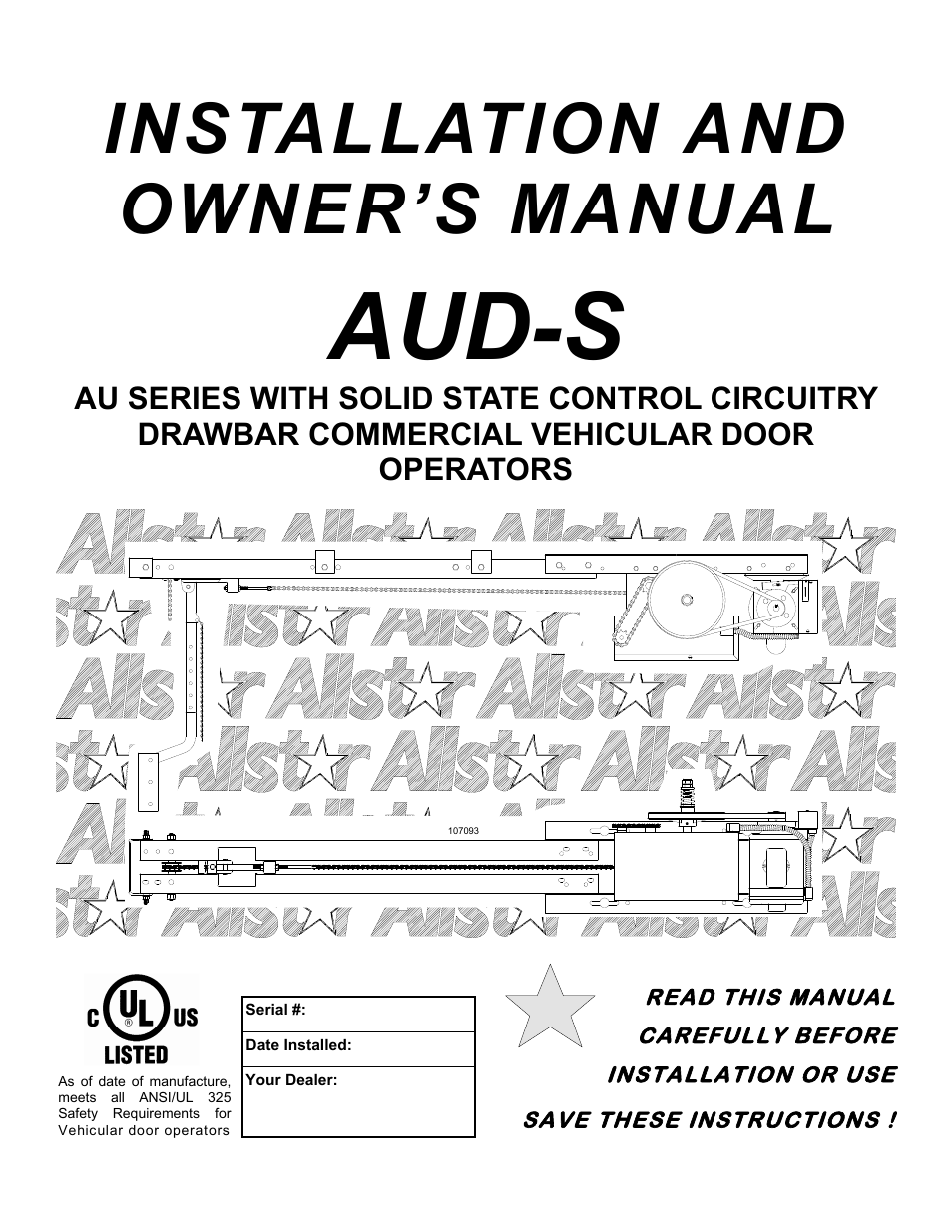 Audi AUD-S User Manual | 24 pages