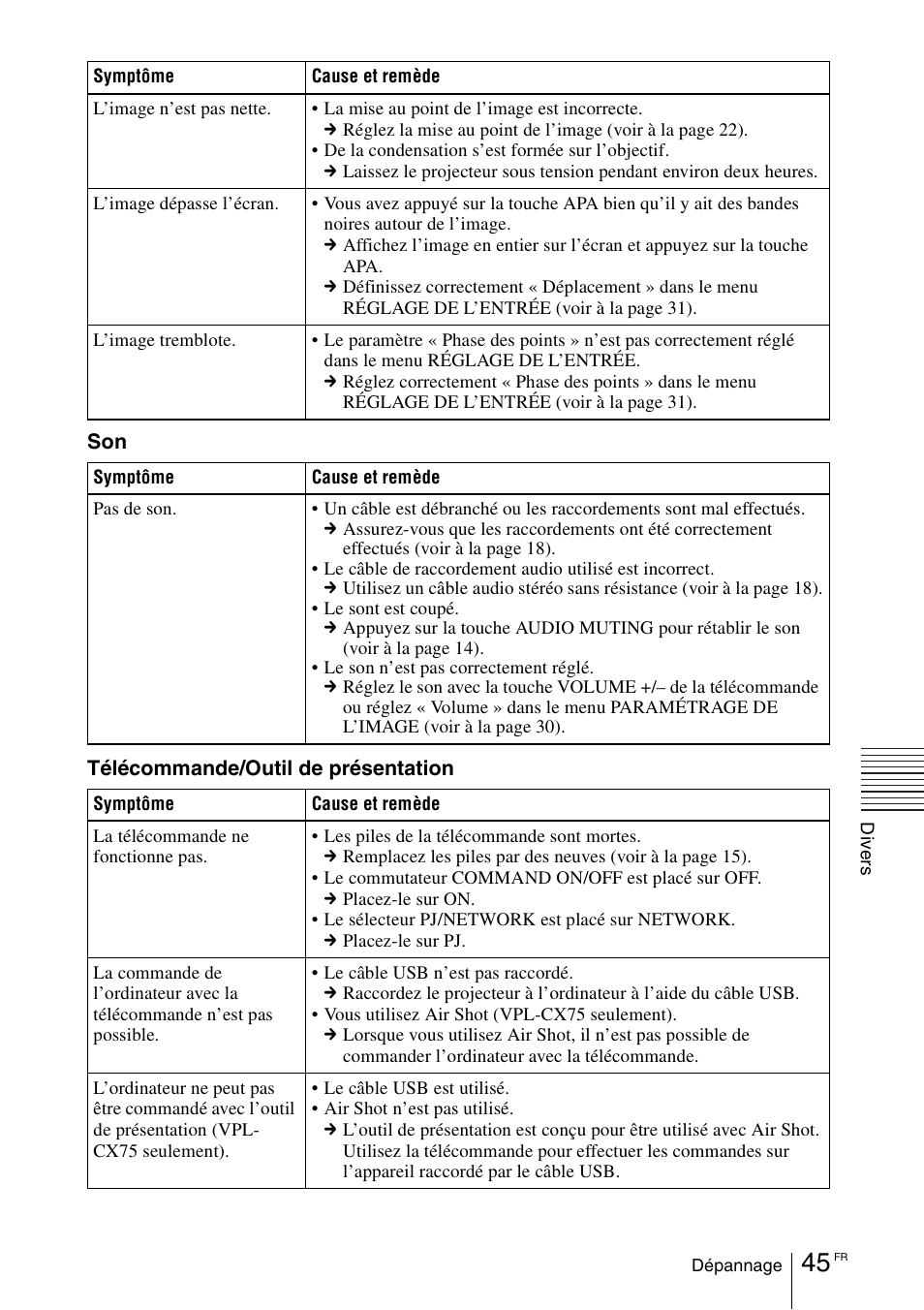 Sony VPL-CX70 User Manual | Page 103 / 180