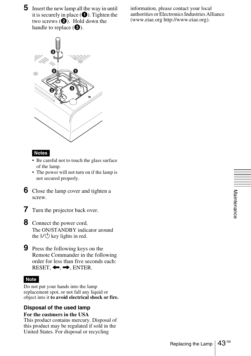 Sony VPL-CX70 User Manual | Page 43 / 180