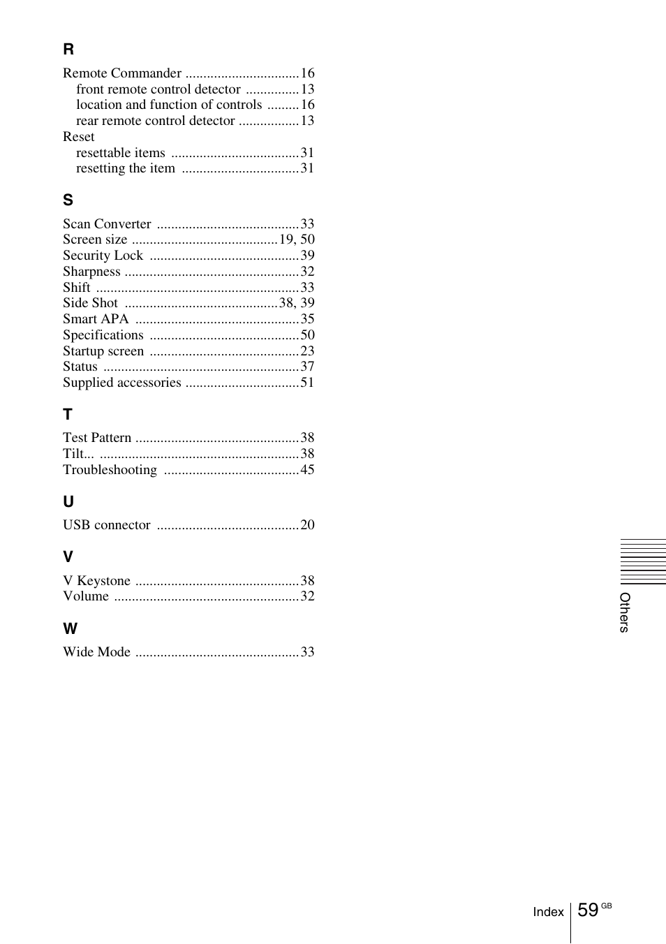 Sony VPL-CX70 User Manual | Page 59 / 180