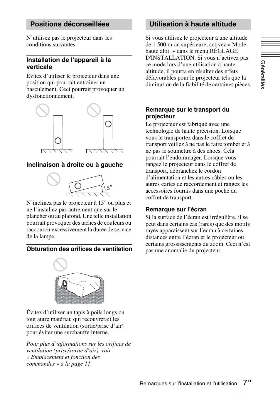 Sony VPL-CX70 User Manual | Page 65 / 180