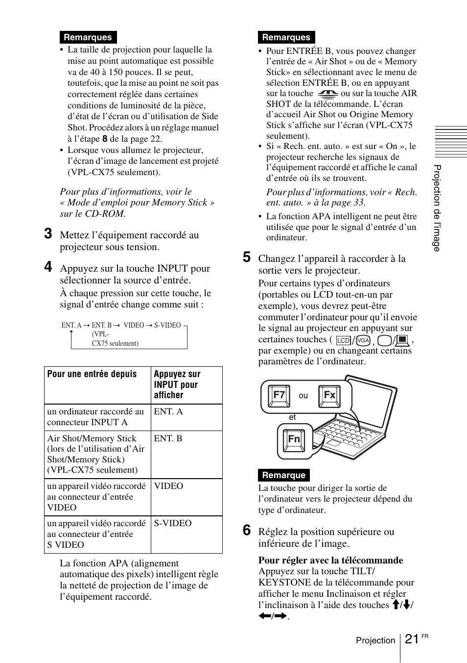 Sony VPL-CX70 User Manual | Page 79 / 180