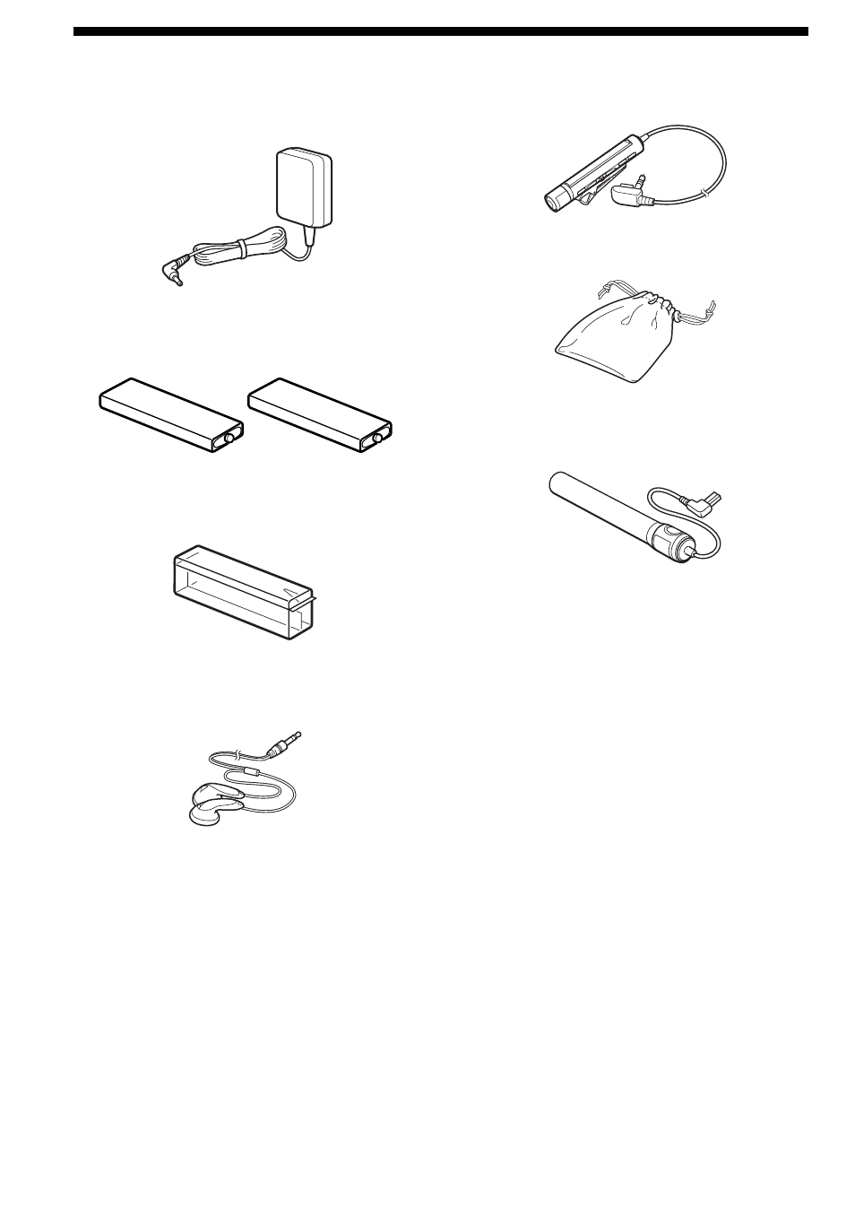 Checking the supplied accessories | Sony D-NE9 User Manual | Page 12 / 112