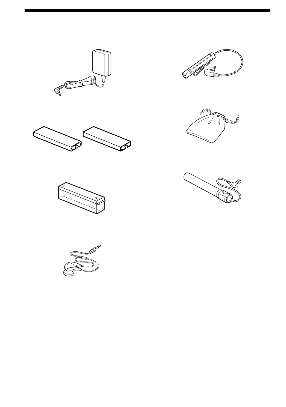 Verificar os acessórios fornecidos | Sony D-NE9 User Manual | Page 84 / 112