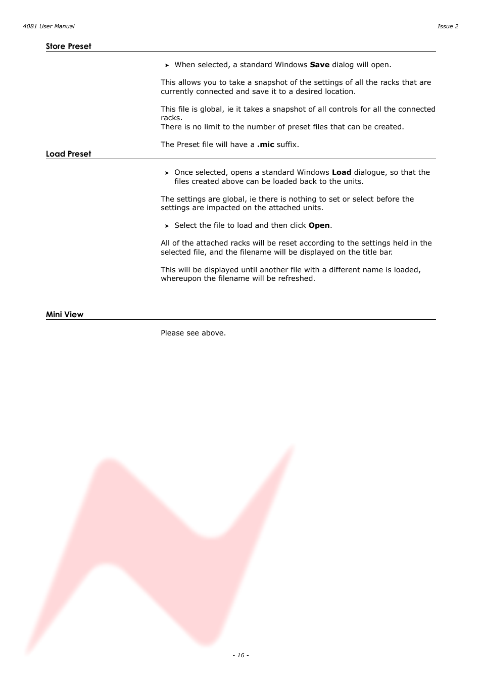 AMS Neve 4081 User Manual | Page 16 / 23