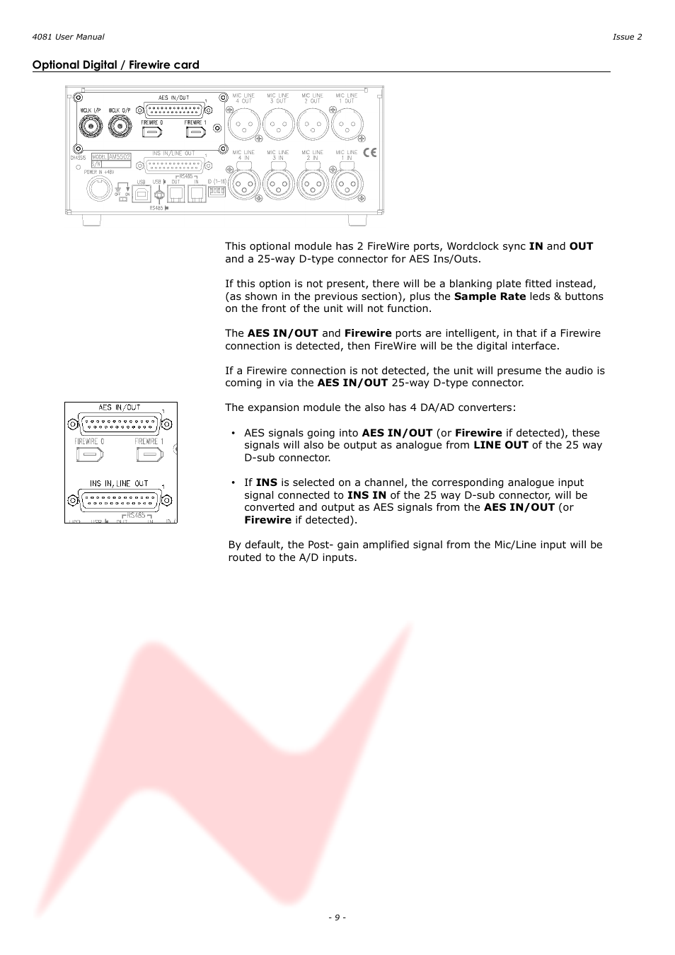 AMS Neve 4081 User Manual | Page 9 / 23