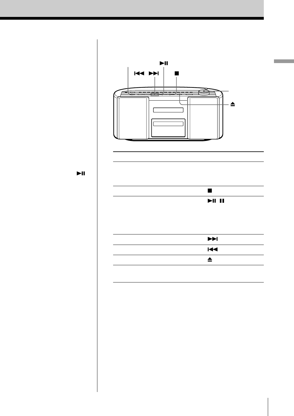 Operaciones básicas 7 | Sony ZS-2000 User Manual | Page 51 / 92