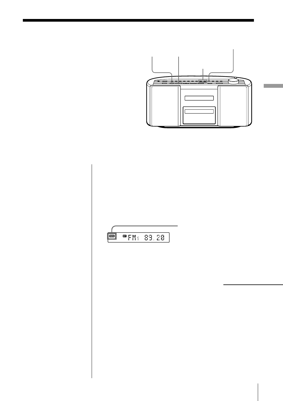 Empleo del sistema de datos de radio (rds) | Sony ZS-2000 User Manual | Page 63 / 92