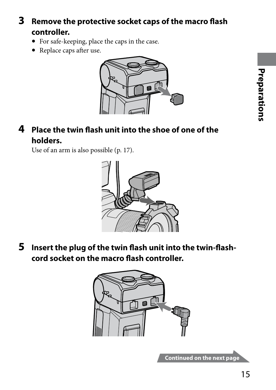 Sony HVL-MT24AM User Manual | Page 15 / 294